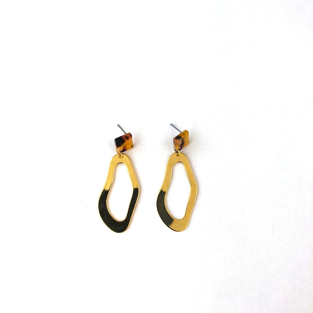 Abstract Earrings - Picture 3 of 3